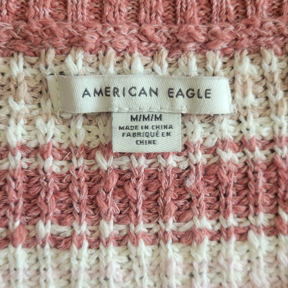 American Eagle Multi Colored Striped Sweater - image 4